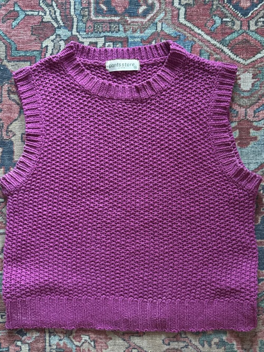 The Pant Store Pink Sweater Vest